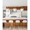 Z-Lite Salone 1 Light Pendant, Matte White/Matte White Outer, Gold Inner, 18 In W x 19.5 In H 1951P18-MW - alternate 3
