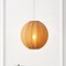 Jonathan Y Sia 16" 1-Light Scandinavian Japandi Adjustable Lantern Metal w/Ribbed Cocoon Globe Shade LED Pendan JYL4206D - alternate 6