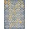 Homeroots 8' X 11' Ivory Blue And Yellow Trellis Indoor Outdoor Area Rug 546810 - alternate 1