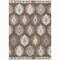 Homeroots 9' X 12' Brown Ivory And Taupe Southwestern Washable Indoor Outdoor Area Rug 615126 - alternate 4