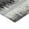Homeroots 5' X 8' Black Gray And Ivory Striped Washable Indoor Outdoor Area Rug 598317 - alternate 4