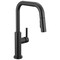 Delta Nicoli Single Handle Pull-Down Kitchen Faucet, 11.06 in, Matte Black 19868LF-BL - alternate 1