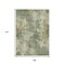 Homeroots 9' X 12' Sage And Beige Abstract Washable Indoor Outdoor Area Rug 630703 - alternate 5