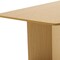 Homeroots 79" Natural Solid Wood Sled Base Dining Table 712194 - alternate 3