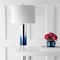 Jonathan Y Edward 27" Glass/Crystal LED Table Lamp, Blue JYL1069A - alternate 2