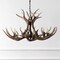 Jonathan Y Eldora 33" 6-Light Rustic Farmhouse Adjustable Resin Antler LED Chandelier, Brown JYL6318A - alternate 5