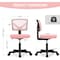 Simple Deluxe Low-Back Mesh Armless Office Chair, Swivel Rolling Computer Chair No Arms with Lumbar Support 3A88FNCHAIRC2077PK01 - alternate 2