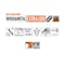 Cmt RECIPROCATING CARBIDE BLADES 9inx 6-8TPI for WOOD&METAL (3-PCS.) JS1156XHM-3 - alternate 2