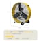 Edendirect Heavy Duty Industrial Blower Drum Fan, 30 in Blade Dia, 120V, 2,900/4,800 cfm IR-FAND30FDC - alternate 4