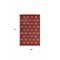 Homeroots 4' X 6' Brick Red And Ivory Geometric Indoor Outdoor Area Rug 572562 - alternate 3