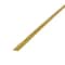M-D Building Products 3/4 In. X 36 In. Satin Brass Aluminum Seam Binder w/ Screw Nails 79046 - alternate 1