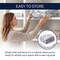 Jonathan Y Eleanor Vintage Medallion Border Non-Slip Machine-Washable Ivory/Gray 5 ft. x 8 ft. Area Rug VOR100H-5 - alternate 5