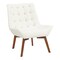 Osp Home Furnishings Shelly Tufted Chair, Linen SHE-L32 - alternate 1