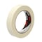 3M Masking Tape, 24 mm W x 55 m L, 5.1 mil Thick, Tan, Rubber Adhesive, 36 PK 101+ - alternate 1