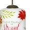 Homeroots Mr. & Mrs. Our First Christmas Hand Painted Mouth Blown Glass Ornament 477509 - alternate 2