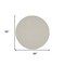 Homeroots 8' Ivory And Silver Round Geometric Indoor Outdoor Area Rug 552307 - alternate 4
