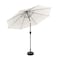Pure Garden 10-Foot Outdoor Tilting Patio Umbrella and Base, Tan 50-100-TB - alternate 2