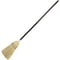 Rubbermaid Commercial Wood Handle Lobby Corn Broom, Corn Fiber Bristle, 12in Brush Face, 38in Overall Length, Wood Handle 6373BRO - alternate 2
