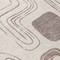 Homeroots 8' Beige Taupe And Tan Round Geometric Washable Indoor Outdoor Area Rug 616798 - alternate 3