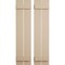 Ekena Millwork Rustic Two Board Spaced Board-n-Batten Rough Sawn Faux Wood Shutters, 11 1/2W x 24H, PR SHUBSS11X24RSPR - alternate 1