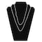 C-Line Products Neck Chains, 38 inch Clear Plastic w/4mm bead, 50/PK 88307 - alternate 2
