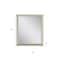 Homeroots 31" Silver Accent Mirror 632768 - alternate 3