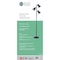 Boston Harbor Boston Harbor TL-TREE-134-BK-3L Tree Lamp, 60 W Lamp, Incandescent Lamp TL-TREE-134-BK-3L - alternate 2