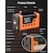 Alpha Digital Car Jump Start, Air Comp, Vacuum- 3000A, 8L Gas/6L Diesel - Orange A28 - alternate 4