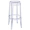 Leisuremod Averill Modern Plastic Bar Stool with Sturdy Seat and Legs, Clear AS29CL - alternate 1