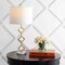 Jonathan Y Diamante 29.5" Modern Gilt Metal with Marble Base LED Table Lamp, Gold/White JYL1080A - alternate 4