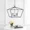 Jonathan Y Gatsby 23" 4-Light Adjustable Iron Rustic Glam LED Pendant, Oil Rubbed Bronze JYL7520B - alternate 4