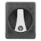 Sandusky Lee Solid Door Storage Cabinet, 46 in W, 78 in H, 24 in D, Black TA4R462472-09 - alternate 3