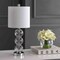 Jonathan Y February 21" Glass/Metal LED Table Lamp, Clear/Chrome JYL1021D - alternate 4