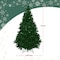 Elf Stor Artificial Christmas Tree 6ft Unlit Spruce Xmas Tree Realistic Branch Tips and Metal Stand 50-300-6 - alternate 3