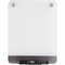 Iceberg Dry Erase Board, Glass, 12 in, 9 in, No Frame Frame, White, Gloss 31110 - alternate 1