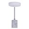 Bulbrite 1-Light White Natural Marble Pendant Socket and Canopy 810092 - alternate 1