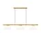 Z-Lite Vanguard Rubbed Brass 3 Light Billiard 3050-3RB-PWH - alternate 2