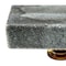 Homeroots Set of Six Gray Rectangle Knob Stone Drawer Pull Knobs, 6PK 635785 - alternate 1