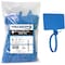 Kable Kontrol Identification & Tamper Proof Cable Zip Ties, 9 in L, Blue, Nylon Co-polymer, 80 lbs Strength CTWO-9-100-BL - alternate 1