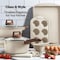 Bakken-Swiss 20-Piece Cookware Set, Granite Non-Stick, Eco-Friendly, Oven-Safe, All Stoves BKCAS20CRM - alternate 4