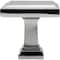 Designperfect 1-3/16 Overall Length Square Cabinet Knob, Polished Chrome DPA-S54KPC - alternate 2