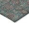 Homeroots 10' X 14' Teal Blue Beige And Taupe Floral Washable Indoor Outdoor Area Rug 582313 - alternate 2
