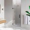 Fab Glass And Mirror Frameless Corner Swing Single Hinged Glass Shower Door Ravello Series with Matte Black Finish 2 SHRO28X75MB - alternate 4