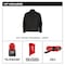 Milwaukee Tool M12 Heated TOUGHSHELL Men's Jacket, Black, Heats 3 to 12 Hours, 3 Outside Pockets, 2XL M100B-212X - alternate 6