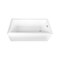 Kingston Brass 66-Inch Acrylic Rectangular 3-Wall Alcove Tub Combo w/ Waste and Overflow Drain, Right Hand Drain CVTAP663222R6 - alternate 1