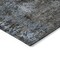 Homeroots 5' X 8' Graphite Charcoal And Silver Abstract Washable Indoor Outdoor Area Rug 587903 - alternate 3