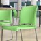 Flash Furniture 880 lb. Capacity Green Full Back Stack Chair RUT-238A-GN-GG - alternate 3