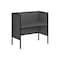 Monarch Specialties Office Cubicle, 23.5 in D X 46.25 in W X Particle Board, Hollow-Core, Laminate, Mdf, Metal, Plastic I 7734 - alternate 2