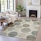 Homeroots 8' X 10' Taupe Beige And Ivory Geometric Washable Indoor Outdoor Area Rug 630600 - alternate 2