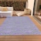 Homeroots 5' X 8' Lavender Sage And Ivory Geometric Washable Indoor Outdoor Area Rug 615207 - alternate 4